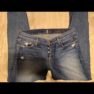 7 For All Mankind Josefina Skinny Boyfriend jeans